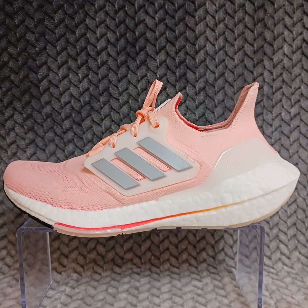 Adidas UltraBoost 22 Clear Orange Women's Walking Running Sneakers Shoes Size 7 - Picture 11 of 14